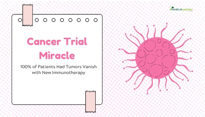 Cancer Trial Miracle- 100% of Patients Had Tumors Vanish with New Immunotherapy