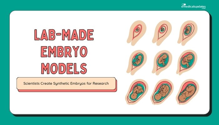 Lab-Made Embryo Models- Scientists Create Synthetic Embryos for Research